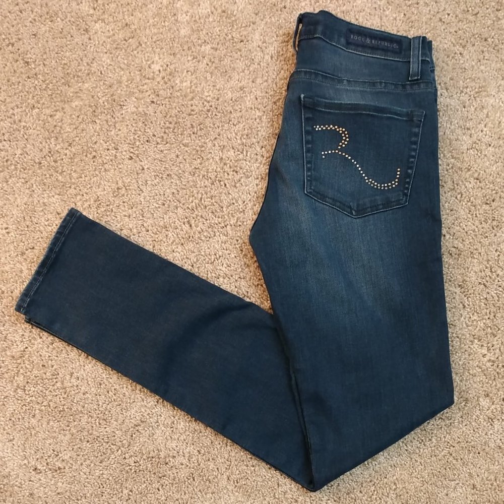 Rock & Republic Mid-Rise Berlin Skinny Jeans